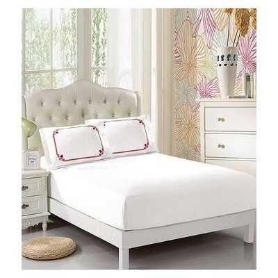 Lenjerie de pat 100% bumbac – cu elastic – 4 piese | 14888-PR