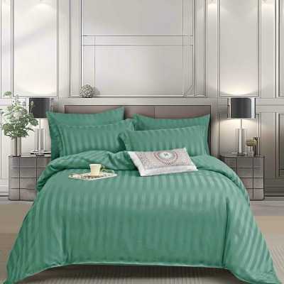 Lenjerie de pat damasc Premium cu elastic – 6 piese | 14896-PR