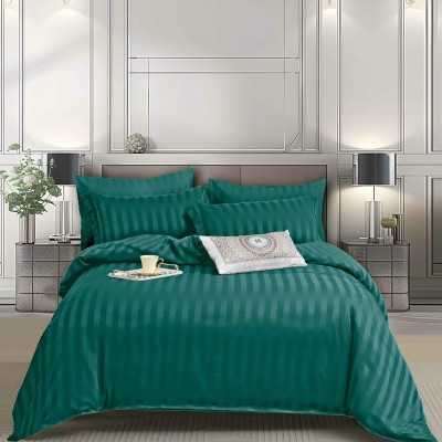 Lenjerie de pat damasc Premium cu elastic – 6 piese | 14900-PR