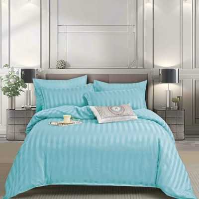 Lenjerie de pat damasc Premium cu elastic – 6 piese | 14904-PR