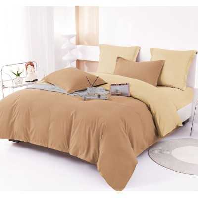 Lenjerie de pat bumbac finet Deluxe – uni – 6 piese | 14924-V