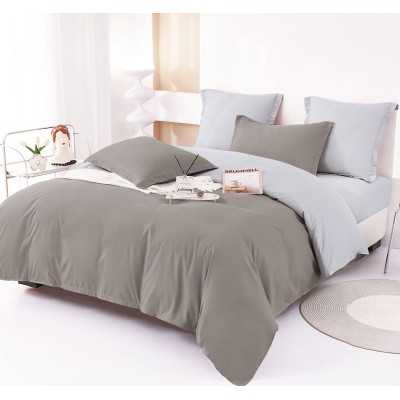 Lenjerie de pat bumbac finet Deluxe – uni – 6 piese | 14929-V