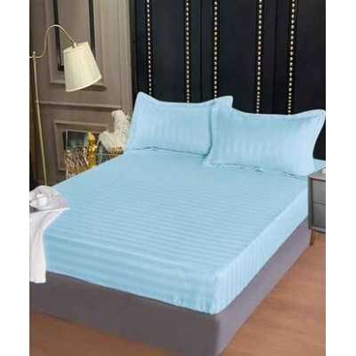 Lenjerie de pat damasc Deluxe gama Horeca – cu elastic – 4 piese | 15045-PR