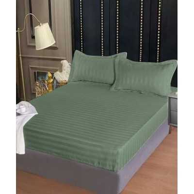 Lenjerie de pat damasc Deluxe gama Horeca – cu elastic – 4 piese | 15050-PR