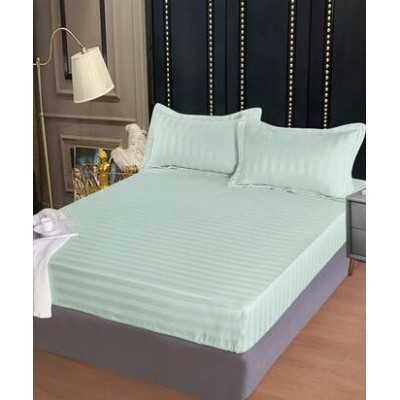 Lenjerie de pat damasc Deluxe gama Horeca – cu elastic – 4 piese | 15053-PR