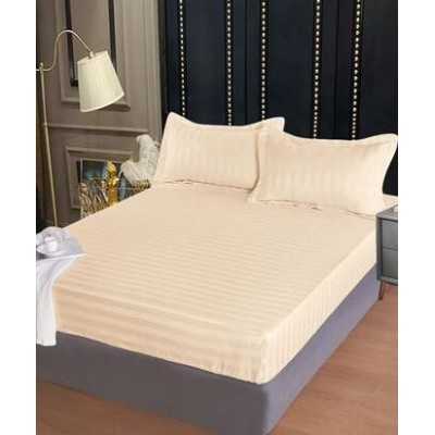 Lenjerie de pat damasc Deluxe gama Horeca – cu elastic – 4 piese | 15063-PR