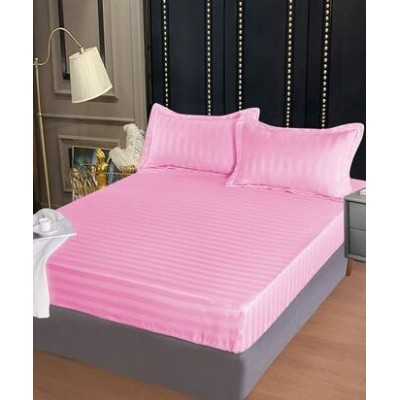 Lenjerie de pat damasc Deluxe gama Horeca – cu elastic – 4 piese | 15067-PR