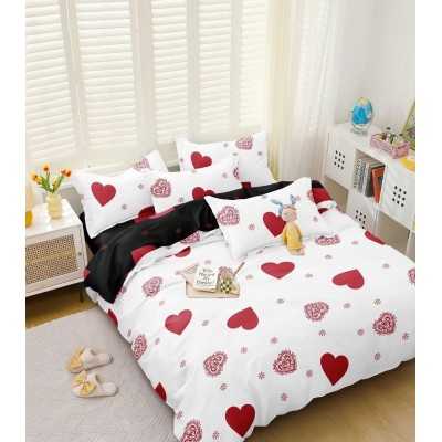 Lenjerie de pat bumbac satinat – 4 piese | 15226-TL