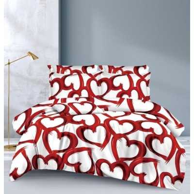 Lenjerie de pat bumbac satinat – 4 piese | 15237-TL