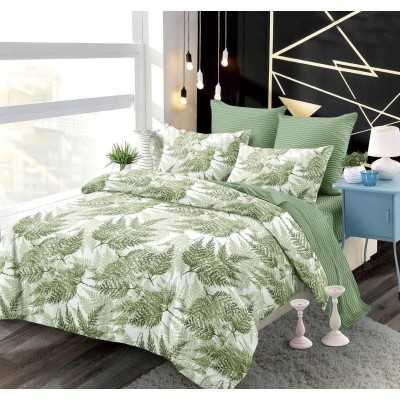 Lenjerie de pat bumbac finet cu elastic – 6 piese | 15420-PR