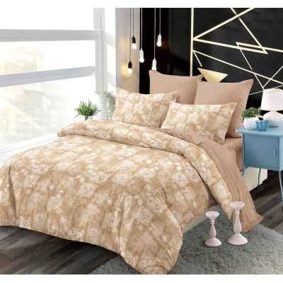 Lenjerie de pat bumbac finet cu elastic – 6 piese | 15484-PR