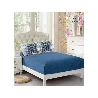 Lenjerie de pat bumbac finet cu elastic – 6 piese | 15488-PR