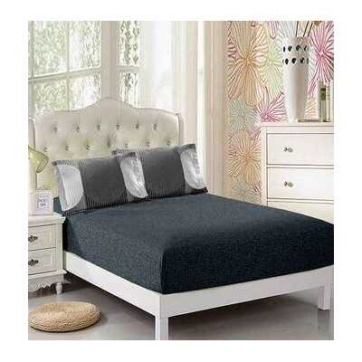 Lenjerie de pat bumbac finet cu elastic – 6 piese | 15490-PR