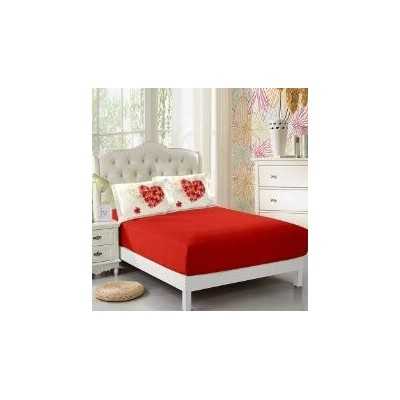 Lenjerie de pat bumbac finet cu elastic – 6 piese | 15495-PR