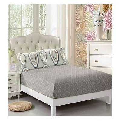 Lenjerie de pat bumbac finet cu elastic – 6 piese | 15502-PR