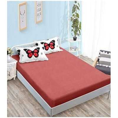 Lenjerie de pat bumbac finet cu elastic – 6 piese | 15509-PR