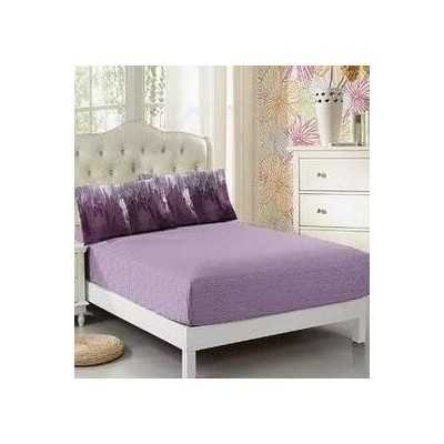 Lenjerie de pat bumbac finet cu elastic – 6 piese | 15510-PR