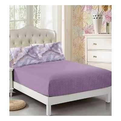 Lenjerie de pat bumbac finet cu elastic – 6 piese | 15515-PR