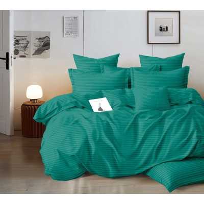 Lenjerie de pat damasc Premium gama Horeca – cu elastic – 4 piese | 15810-SN