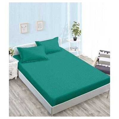 Lenjerie de pat damasc Premium gama Horeca – cu elastic – 4 piese | 15810-SN