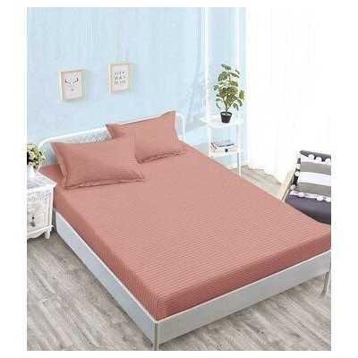 Lenjerie de pat damasc Premium gama Horeca – cu elastic – 4 piese | 15819-SN