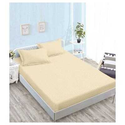 Lenjerie de pat damasc Premium gama Horeca – cu elastic – 4 piese | 15820-SN