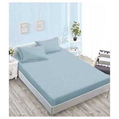 Lenjerie de pat damasc Premium gama Horeca – cu elastic – 4 piese | 15822-SN