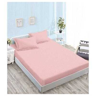 Lenjerie de pat damasc Premium gama Horeca – cu elastic – 4 piese | 15825-SN