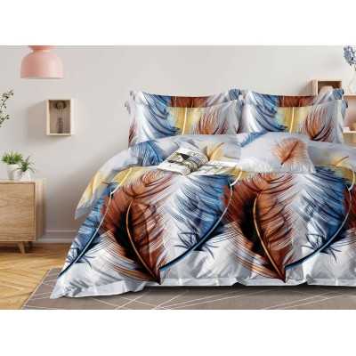 Lenjerie de pat bumbac satinat – 4 piese | 15853-TL