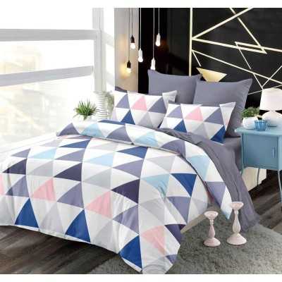 Lenjerie de pat bumbac finet cu elastic – 6 piese | 16093-PR