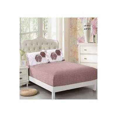 Lenjerie de pat bumbac finet cu elastic – 6 piese | 16099-PR