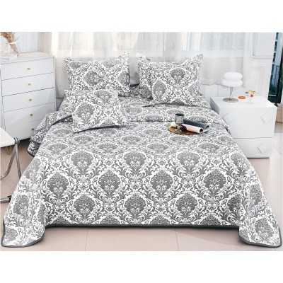 Cuvertura de pat de bumbac cu in – 5 piese | 16145-P