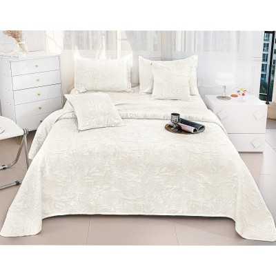 Cuvertura de pat de bumbac cu in – 5 piese | 16146-P