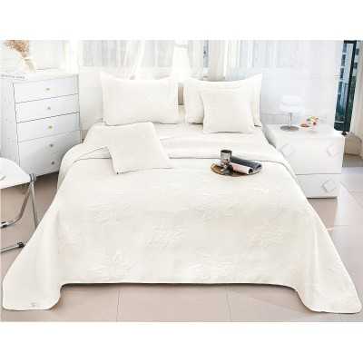 Cuvertura de pat de bumbac cu in – 5 piese | 16150-P