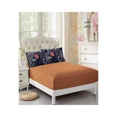 Lenjerie de pat bumbac finet cu elastic – 6 piese | 16212-V