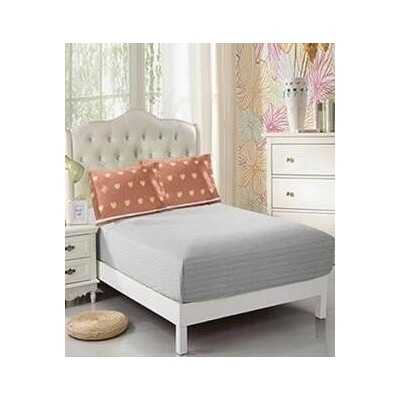 Lenjerie de pat bumbac finet cu elastic – 6 piese | 16213-V