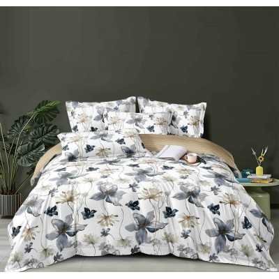 Lenjerie de pat finet Premium – cu elastic 1 persoana – 4 piese | 16285-PR