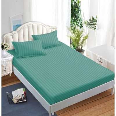 Lenjerie de pat bumbac Damasc Hotelier – cu elastic – 6 piese | 16331-TL