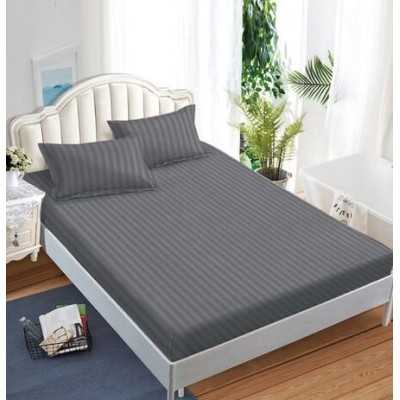 Lenjerie de pat bumbac Damasc Hotelier – cu elastic – 6 piese | 16336-TL