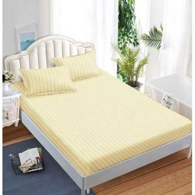 Lenjerie de pat bumbac Damasc Hotelier – cu elastic – 6 piese | 16338-TL