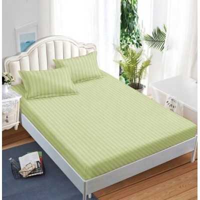 Lenjerie de pat bumbac Damasc Hotelier – cu elastic – 6 piese | 16340-TL