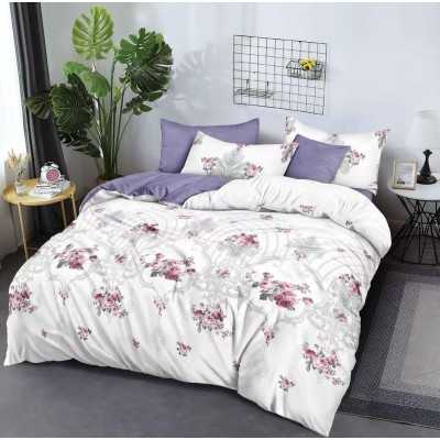 Lenjerie de pat bumbac finet cu elastic – Premium – 6 piese | 16546-VH