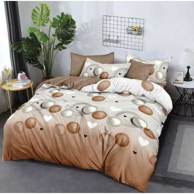 Lenjerie de pat bumbac finet cu elastic – Premium – 6 piese | 16547-VH