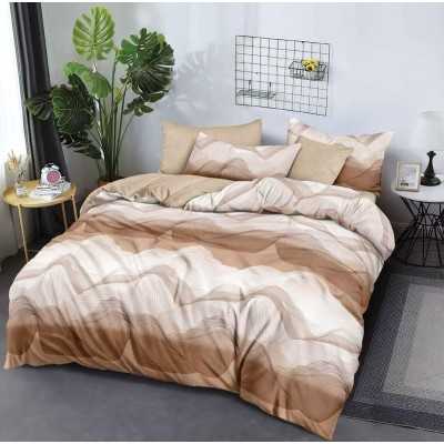 Lenjerie de pat bumbac finet cu elastic – Premium – 6 piese | 16548-VH