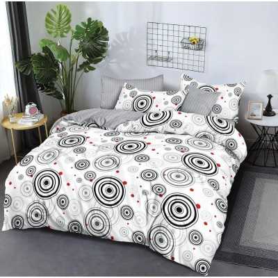 Lenjerie de pat bumbac finet cu elastic – Premium – 6 piese | 16552-VH