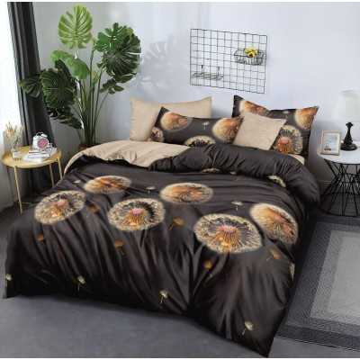 Lenjerie de pat bumbac finet cu elastic – Premium – 6 piese | 16553-VH