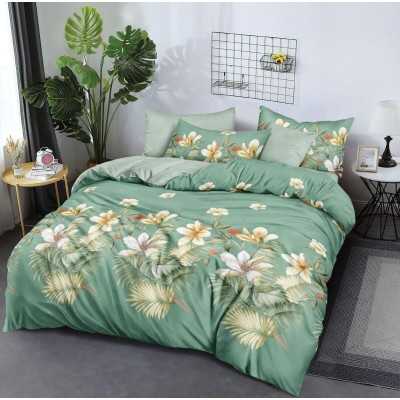 Lenjerie de pat bumbac finet cu elastic – Premium – 6 piese | 16556-VH