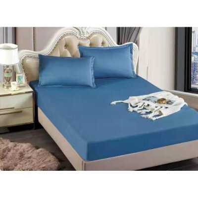 Husa de pat Satin Deluxe – cu elastic – 3 piese | 16588-CH