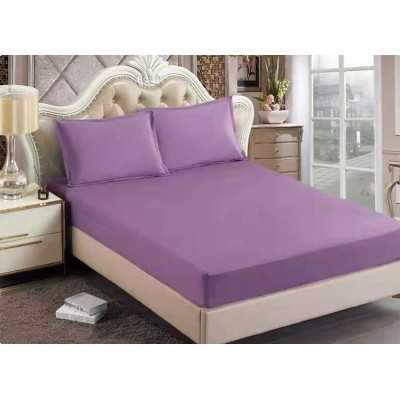 Husa de pat Satin Deluxe – cu elastic – 3 piese | 16589-CH