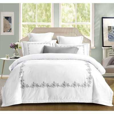 Lenjerie de pat 100% bumbac – cu elastic – 4 piese | 16646-PR